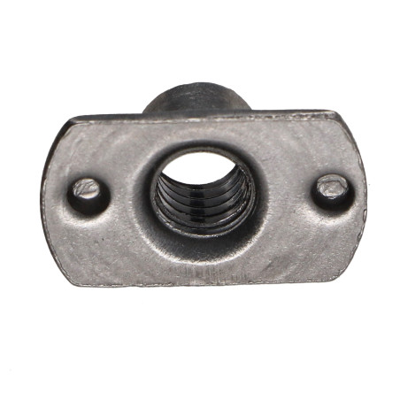 Porca cilíndrica de soldar chefe interno M5 19X11 altura 7,8 Aço bruto