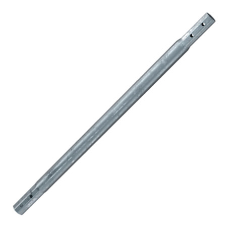 Extensão para parafusos de fundação 76X3,6X1500 forte resistência à corrosão Aço galvanizado a quente