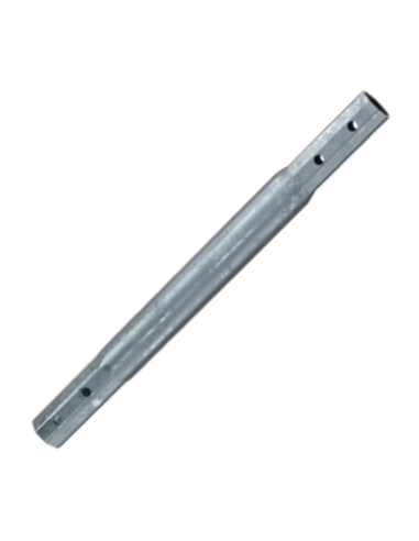 Extensão para parafusos de fundação 76X3,6X860 forte resistência à corrosão Aço galvanizado a quente