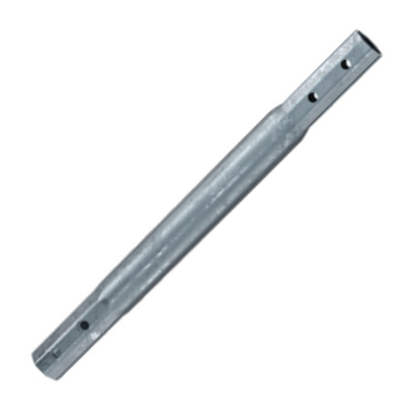 Extensão para parafusos de fundação 76X3,6X860 forte resistência à corrosão Aço galvanizado a quente