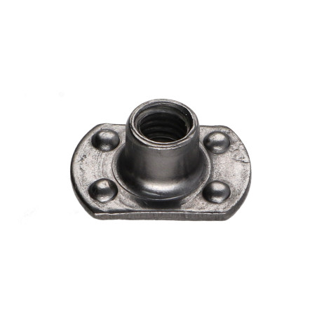 Porca cilíndrica de soldar chefe interno M8 26X18 altura 11 Aço bruto