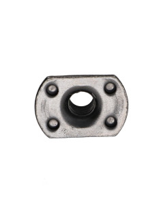 Porca cilíndrica de soldar chefe interno M8 26X18 altura 11 Aço bruto 2