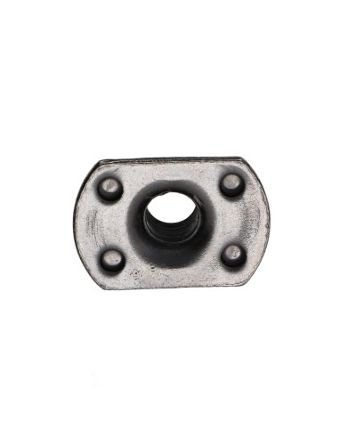 Porca cilíndrica de soldar chefe interno M8 26X18 altura 11 Aço bruto