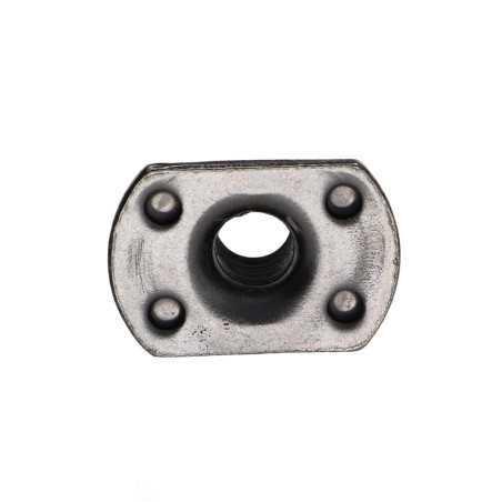 Porca cilíndrica de soldar chefe interno M8 26X18 altura 11 Aço bruto