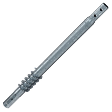 Extensão para parafusos de fundação 89X5X1500 forte resistência à corrosão Aço galvanizado a quente