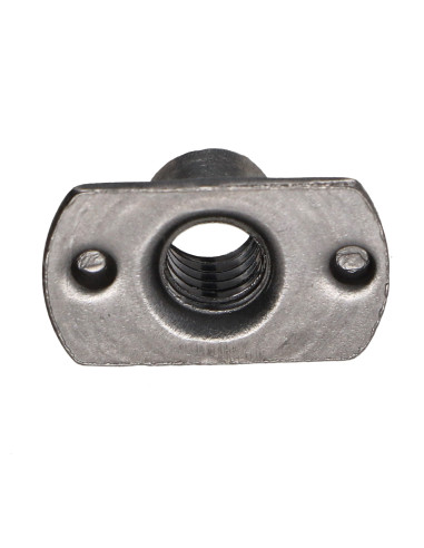 Porca cilíndrica de soldar chefe interno M8 26X18 altura 14.6 Aço bruto