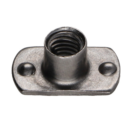 Porca cilíndrica de soldar chefe interno M6 22X14 Aço bruto