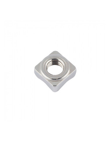 Porca Quadrada de soldar M4 7X7X3,5 Aço inoxidável A4