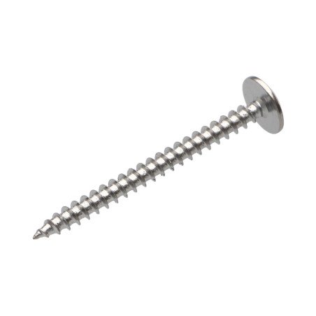 PARAFUSO dobradiça 4,5X50 rosca total TORX T20 Aço cromado