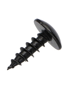 PARAFUSO dobradiça 6X25 rosca total TORX T30 Aço zinco preto 2