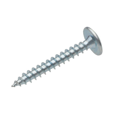 PARAFUSO dobradiça 6X45 rosca parcial TORX T30 Aço zinco branco