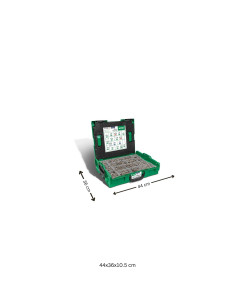 Sortido 1070 Spax cabeça fresada T-STAR MAIS Aço inoxidável A2 2