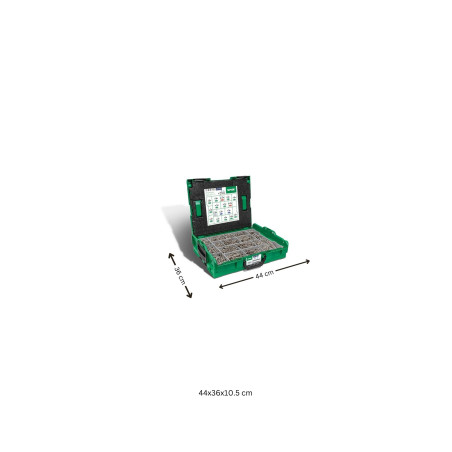 Sortido 1070 Spax cabeça fresada T-STAR MAIS Aço inoxidável A2