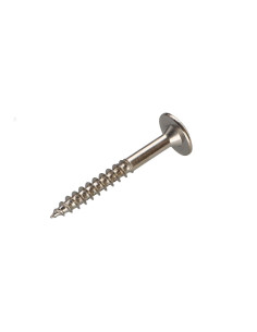 PARAFUSO dobradiça 5X40 rosca total TORX T20 Aço niquelado 2