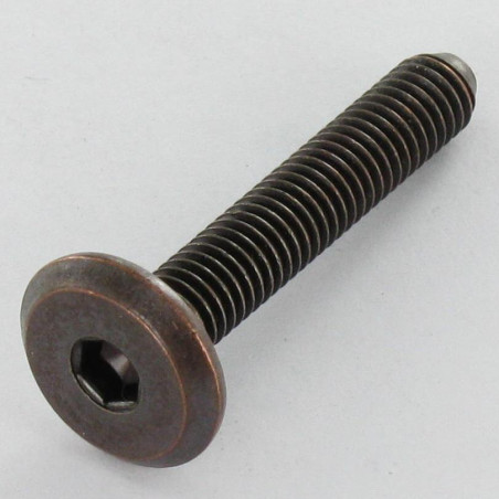 Parafuso de metais liso chave de 5 M8X35 aço bronze