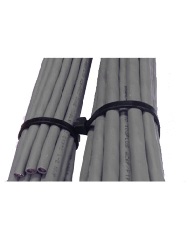 Sortido 245 Abraçadeira de aperto em aço inoxidável Nylon