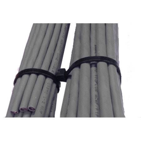 Sortido 245 Abraçadeira de aperto em aço inoxidável Nylon