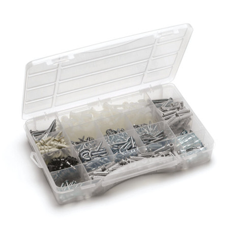 Sortido 455 PARAFUSO e Bucha placas de gesso - Parafuso Express