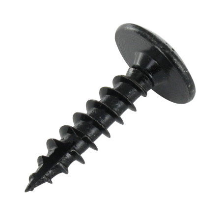 Parafusos de madeira e aglomerado TEKOR PARAFUSO dobradiça 7X30 roscado sobre 30 TORX T30 Aço zinco preto cut ponto
