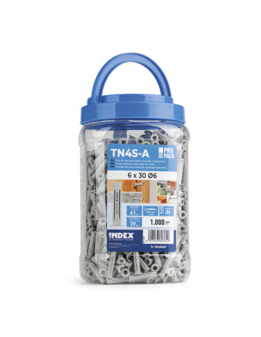 Balde de 1000 Bucha Nylon 6 - Parafuso Express