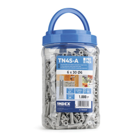 Balde de 1000 Bucha Nylon 6 - Parafuso Express