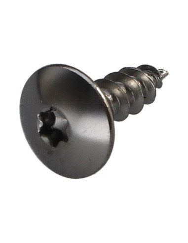 PARAFUSO dobradiça 5X16 rosca total TORX T20 Aço cromado