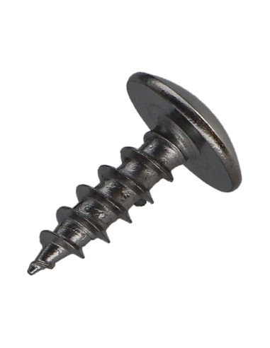 PARAFUSO dobradiça 5X16 rosca total TORX T20 Aço cromado