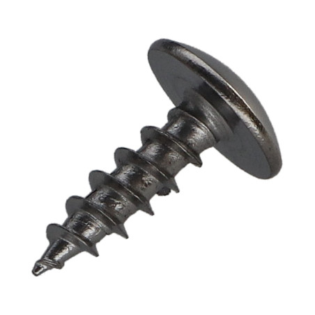 PARAFUSO dobradiça 5X16 rosca total TORX T20 Aço cromado