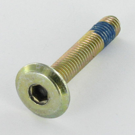 Parafuso de metais liso chave de 4 M6X80 Freio roscado Dicromato