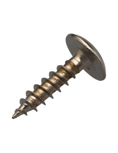 PARAFUSO dobradiça 6X25 rosca total TORX T30 Aço niquelado 2