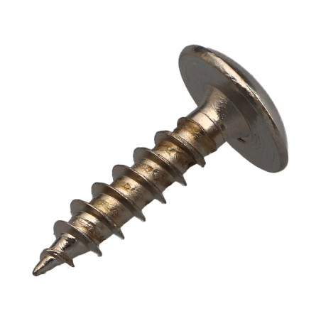 PARAFUSO dobradiça 6X25 rosca total TORX T30 Aço niquelado