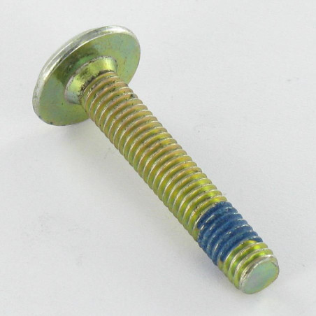 Parafuso de metais liso chave de 4 M6X80 Freio roscado Dicromato