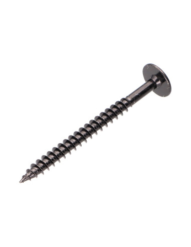 PARAFUSO dobradiça 6X70 rosca parcial TORX T30 Aço zinco preto