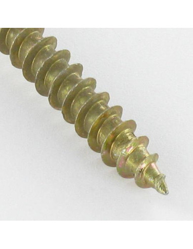 PARAFUSO dobradiça 6X60 roscado sobre 43 TORX T30 diâmetro da cabeça 14 Dicromato