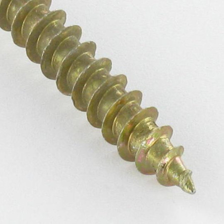 PARAFUSO dobradiça 6X60 roscado sobre 43 TORX T30 diâmetro da cabeça 14 Dicromato