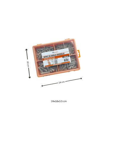 Sortido 325 Bucha UNIVERSAL - Parafuso Express