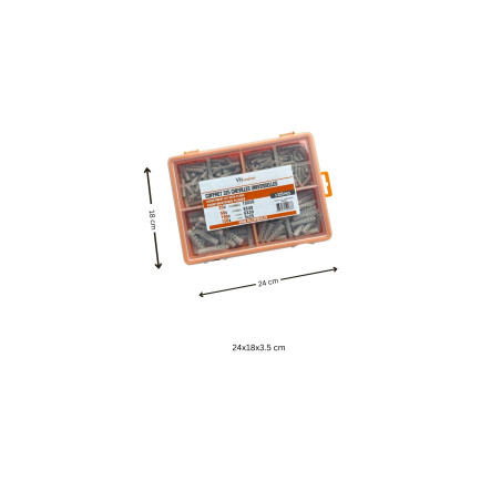 Sortido 325 Bucha UNIVERSAL - Parafuso Express