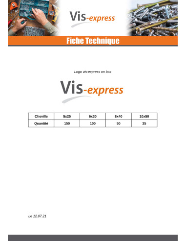 Sortido 325 Bucha UNIVERSAL - Parafuso Express