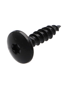 PARAFUSO dobradiça 7X40 rosca total TORX T30 Aço zinco preto