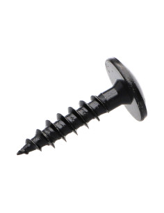 PARAFUSO dobradiça 7X40 rosca total TORX T30 Aço zinco preto 2