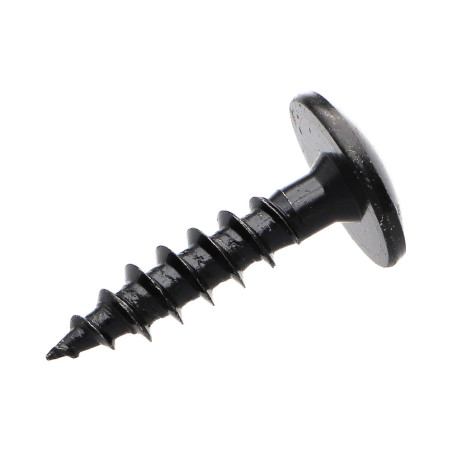 PARAFUSO dobradiça 7X40 rosca total TORX T30 Aço zinco preto