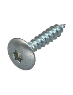 PARAFUSO dobradiça 6X35 rosca parcial TORX T30 Aço zinco branco