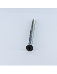 Parafuso Betão cabeça fresada VERMELHO 7,5 x 120 TORX T30 Aço zinco branco RAL9005 preto escuro 2