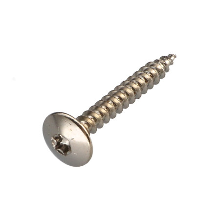 PARAFUSO dobradiça 6X50 rosca parcial TORX T30 Aço niquelado