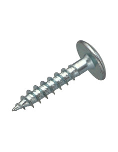 PARAFUSO dobradiça 6X30 rosca parcial TORX T30 Aço zinco branco 2