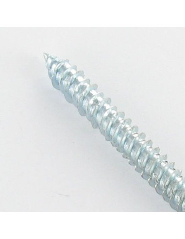 Parafuso Betão cabeça fresada VERMELHO 7,5 x 120 TORX T30 Aço zinco branco RAL8017 castanho chocolate