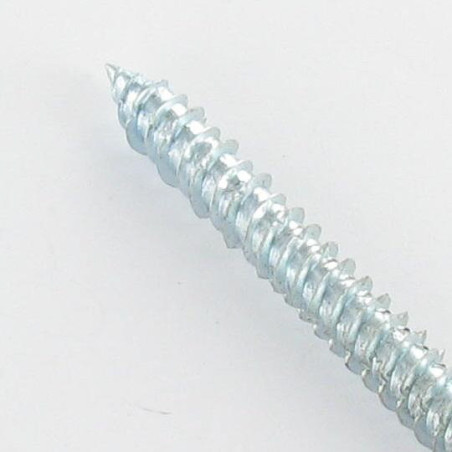 Parafuso Betão cabeça fresada VERMELHO 7,5 x 120 TORX T30 Aço zinco branco RAL8017 castanho chocolate