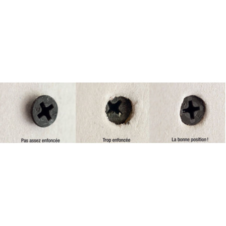 Parafusos para placas de gesso PARAFUSO TTPC Phillips 2 3,5 x 25 Aço fosfatizado