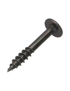 PARAFUSO dobradiça 7X60 rosca total TORX T30 Aço zinco preto 2
