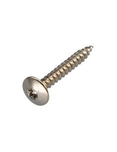 PARAFUSO dobradiça 6X45 rosca parcial TORX T30 Aço niquelado